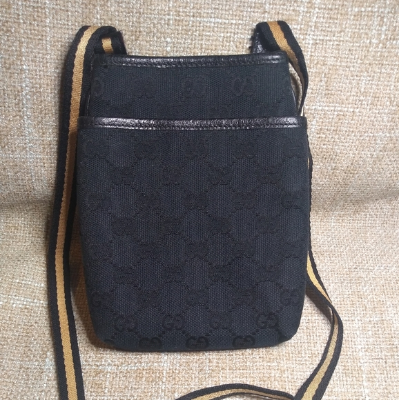 NEW Gucci GG Monogram Mini Crossbody Bag - Picture 1 of 9